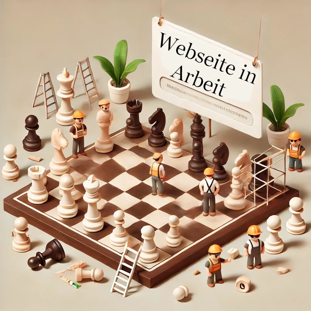 Website in Arbeit
